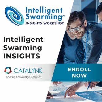 Intelligent Swarming Insights Workshop advert Enroll Now