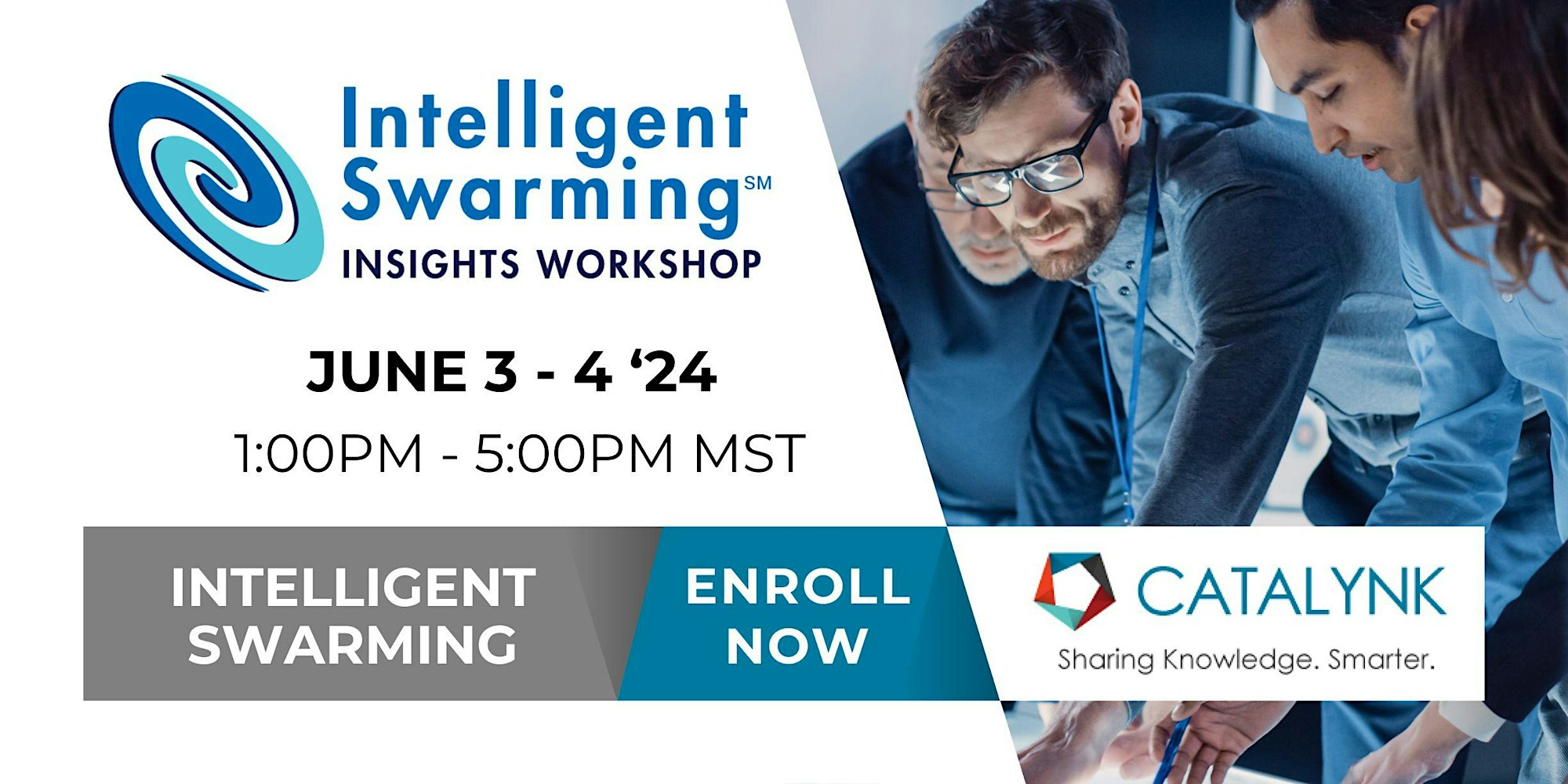 Intelligent Swarming Insights Workshop CATALYNK June 3-4 2024